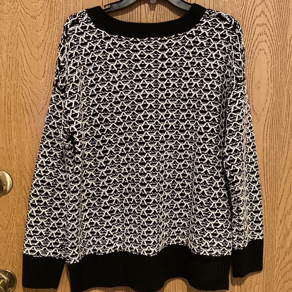 Black & White Sweater
